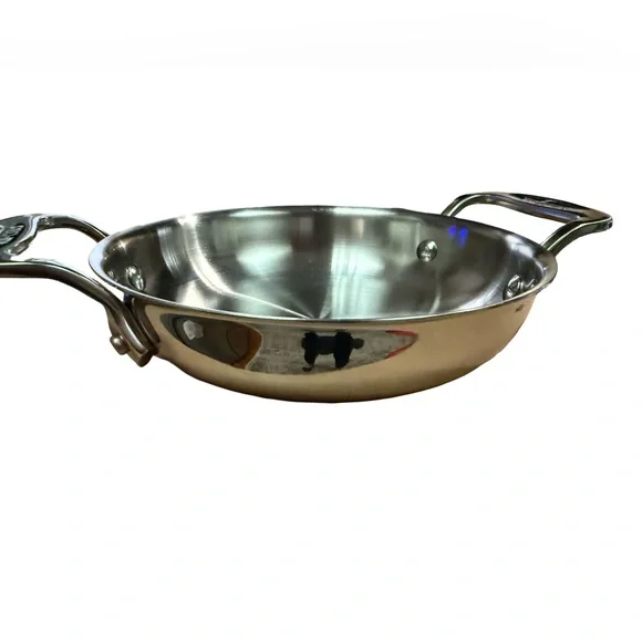All-Clad NWOT Qty 4 Stainless Steel Gratin & Cocotte Mini Cookware Pans - Picture 8 of 10